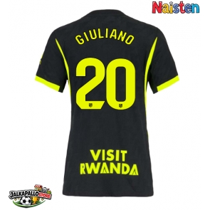 Atletico Madrid Giuliano Simeone #20 Vieraspaita Naisten 2026-27 Lyhythihainen